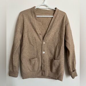 Vintage Pale Pink Cardigan Small